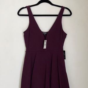 Purple dress